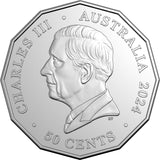 2024 50th Anniversary of Countdown 50c Carded Coin