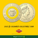 2023 Vegemite Centenary 100 Mitey Years (Yellow) $2 Dollar Uncirculated Coin