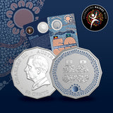 2024 50th Anniversary of NAIDOC Committee 50c Carded Coin