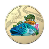 2023 Aussie Big Things Giant Murray Cod Large Double $1 PNC