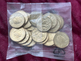 2021 Mob of Roos $1 Dollar 20 Coin RAM Bag
