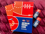 2023 AFL Australian Football League Folder & 20 $1 UNC Coin Set in Sealed Tube