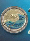 2023 Australian Antarctic Territory Humpback Whale 50c Carded Coin
