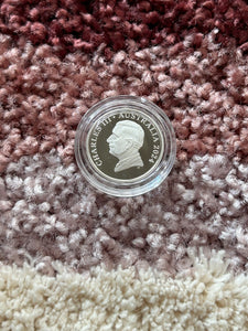 2024 King Charles III Effigy 5c Cent Proof Coin