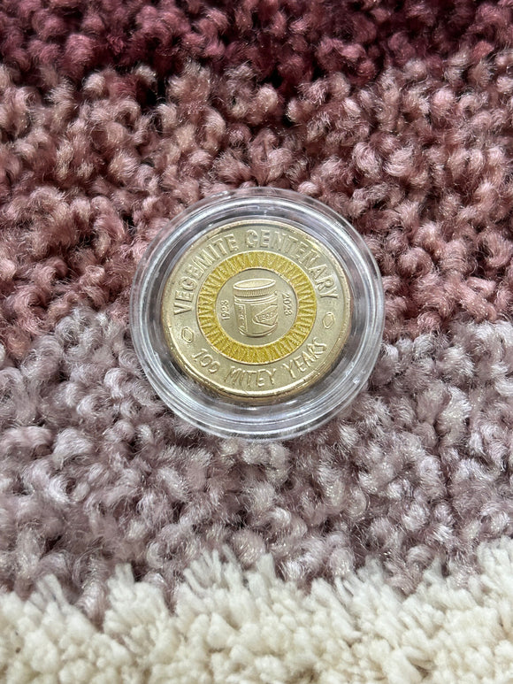 2023 Vegemite Centenary 100 Mitey Years (Yellow) $2 Dollar Uncirculated Coin