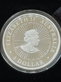 2021 Lunar Ox 1 Oz Silver Proof Opal $1 Dollar Coin