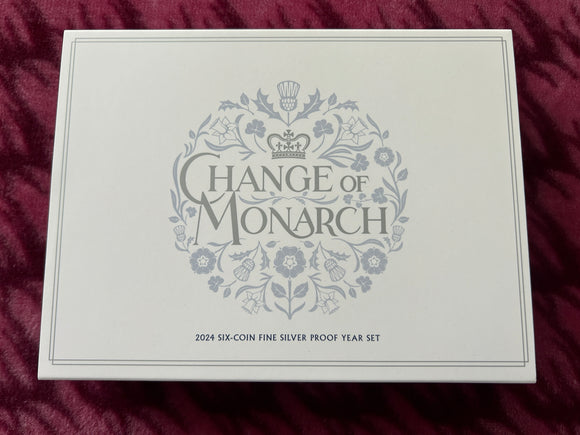 2024 Change of Monarch Fine Silver Proof Year Set