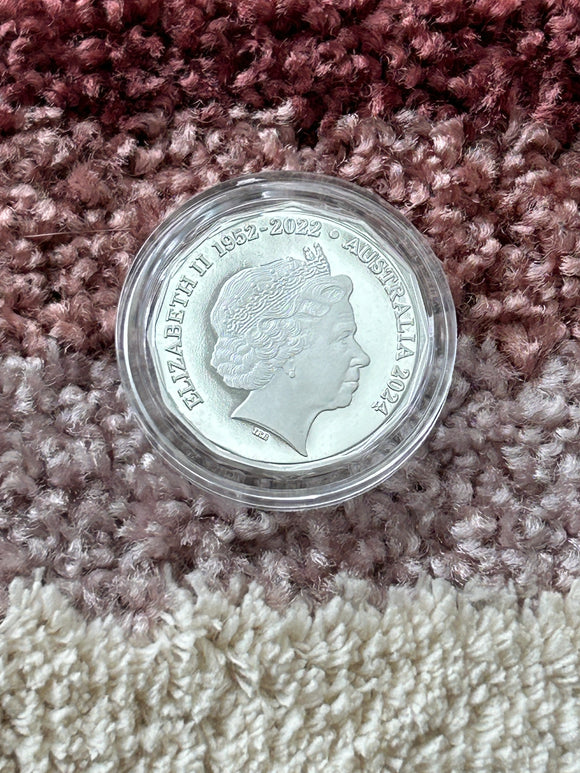 2024 Change of Monarch 50c Fine Silver Proof Coin