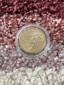 2023 CommBank Matildas Heading $1 Dollar Uncirculated Coin