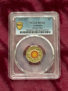 2022 Honey Bee "C" mintmark $2 Dollar PCGS MS68