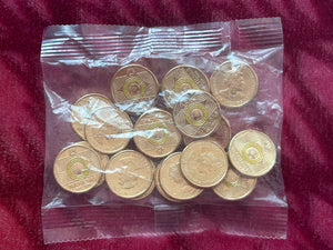 2023 CommBank Matildas (Yellow) $2 Dollar 25 Coin RAM Bag