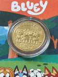 2024 Bluey 'Bluey & Friends' $1 Dollar Privy Mark Carded Coin