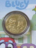 2024 Bluey 'The Grannies' $1 Dollar Privy Mark Carded Coin