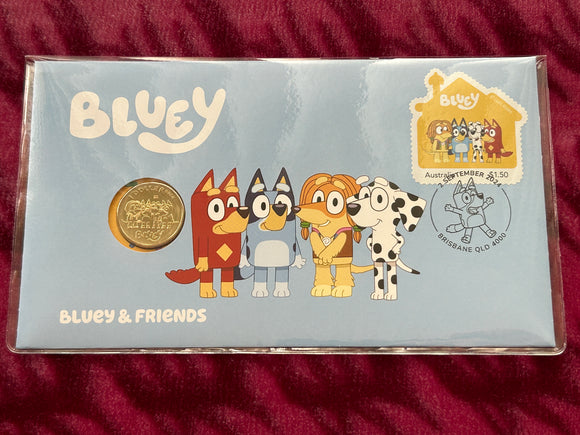 2024 Bluey 'Bluey & Friends' $1 Dollar PNC