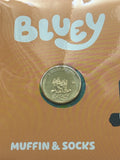 2024 Bluey 'Muffin & Socks' $1 Dollar PNC