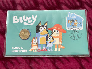 2024 Bluey 'Bluey & Her Family' $1 Dollar PNC