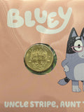 2024 Bluey 'Uncle Stripe, Aunt Trixie & Nana' $1 Dollar PNC