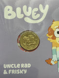 2024 Bluey 'Uncle Rad & Frisky' $1 Dollar PNC