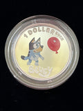 2024 Bluey $1 Coloured Fine Silver Proof Coin