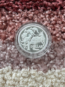 2015 $1 Fine Silver Proof Coin