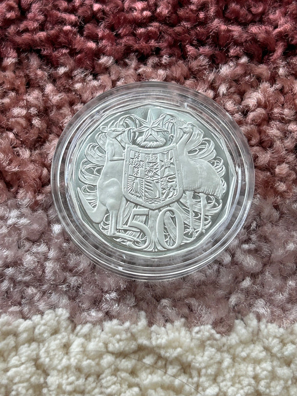 2015 50c Fine Silver Proof Coin