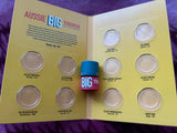 2023 Aussie Big Things Folder & 10 $1 UNC Coin Set in Sealed Tube