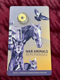 2024 War Animals Remembrance "C" mintmark  $2 Dollar Carded Coin