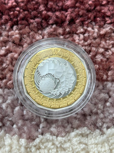 2006 Royal Collection 50c Gold Plated Silver Proof Coin B