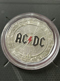 2023 50th Anniversary of AC/DC 50c Carded Coin