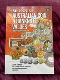 2023 Renniks Australian Coin & Banknote Values - 32nd Edition - Soft Cover