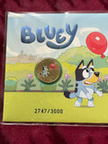 2024 Bluey Limited Edition Coloured Coin $1 PNC