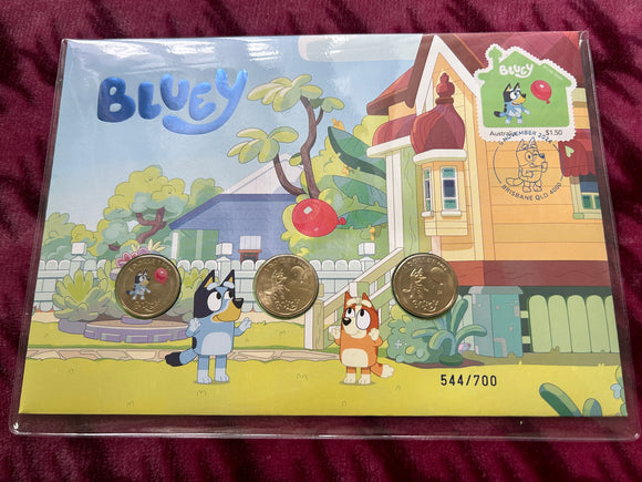 2024 Bluey Limited Edition 3 Coin $1 PNC