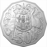 2021 Coat of Arms 50c Cent 20 Coin RAM Bag