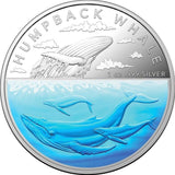 2023 Australian Antarctic Territory Humpback Whale $5 Silver Proof Coin