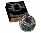 2023 Ningaloo Eclipse 2oz Silver Antique $2 Dollar Coin