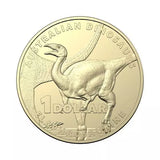 2022 $1 Australian Dinosaurs Elaphrosaurine $1 Dollar 20 Coin Cotton Co Certified Roll (H/T)