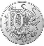 2021 Lyrebird 10c Cent 40 Coin RAM Bag