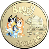 2024 $1 Bluey Dollarbucks 'The Heelers' Carded Coin