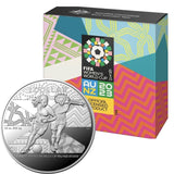 2023 FIFA Women's World Cup $1 Dollar 1/2 oz Fine Silver Proof Coin
