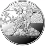 2023 FIFA Women's World Cup $1 Dollar 1/2 oz Fine Silver Proof Coin