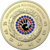 2021 Indigenous Military Service $2 Dollar 5 Coin RAM Bag