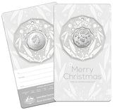 2020 Christmas Decoration 50 Cent 5 Carded Coin Full Set