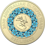 2020 Tokyo Olympic Team $2 Dollar 5 Coin Set - Surfing Roo