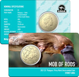 2021 Platypus Mark $1 Carded Coin - ANDA Sydney