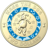 2021 30 Years of the Wiggles Wags The Dog $2 Dollar Uncirculated Coin