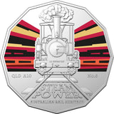 2022 Steam Trains Queensland Rail A10 No.6 50 Cent Coin