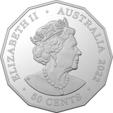 2022 Platinum Jubilee of HM Queen Elizabeth II 50c Carded Coin