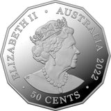 2022 Platinum Jubilee of HM Queen Elizabeth II 50c Silver Proof Coin