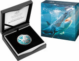 2022 Great White Shark $5 Silver Proof Coin