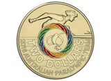 2016 Rio Paralympic Team $2 Dollar Uncirculated Coin
